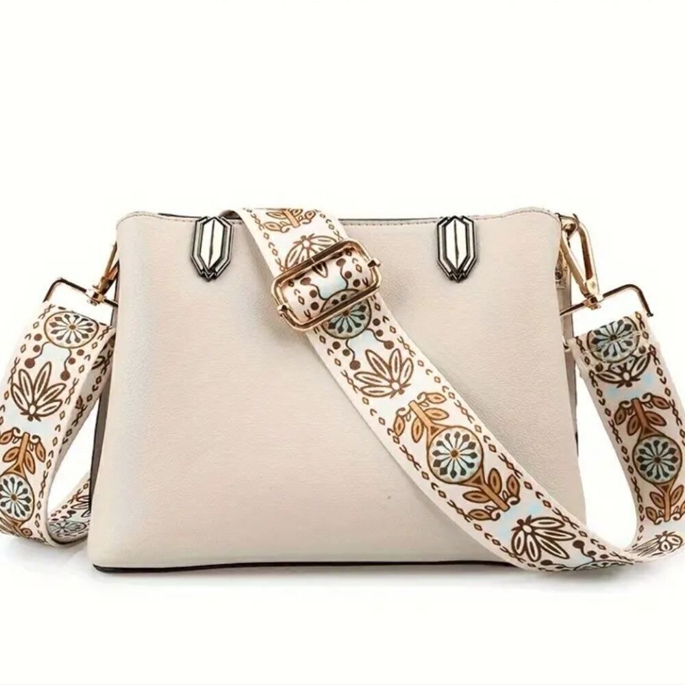Multi-Compartment Adjustable Wide Shoulder Handbag Replacement Strap - Picture 9 of 9